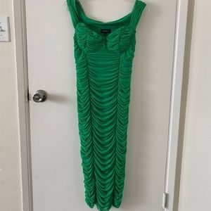 MAJORELLE TABITHA MIDI DRESS 🌿🥝